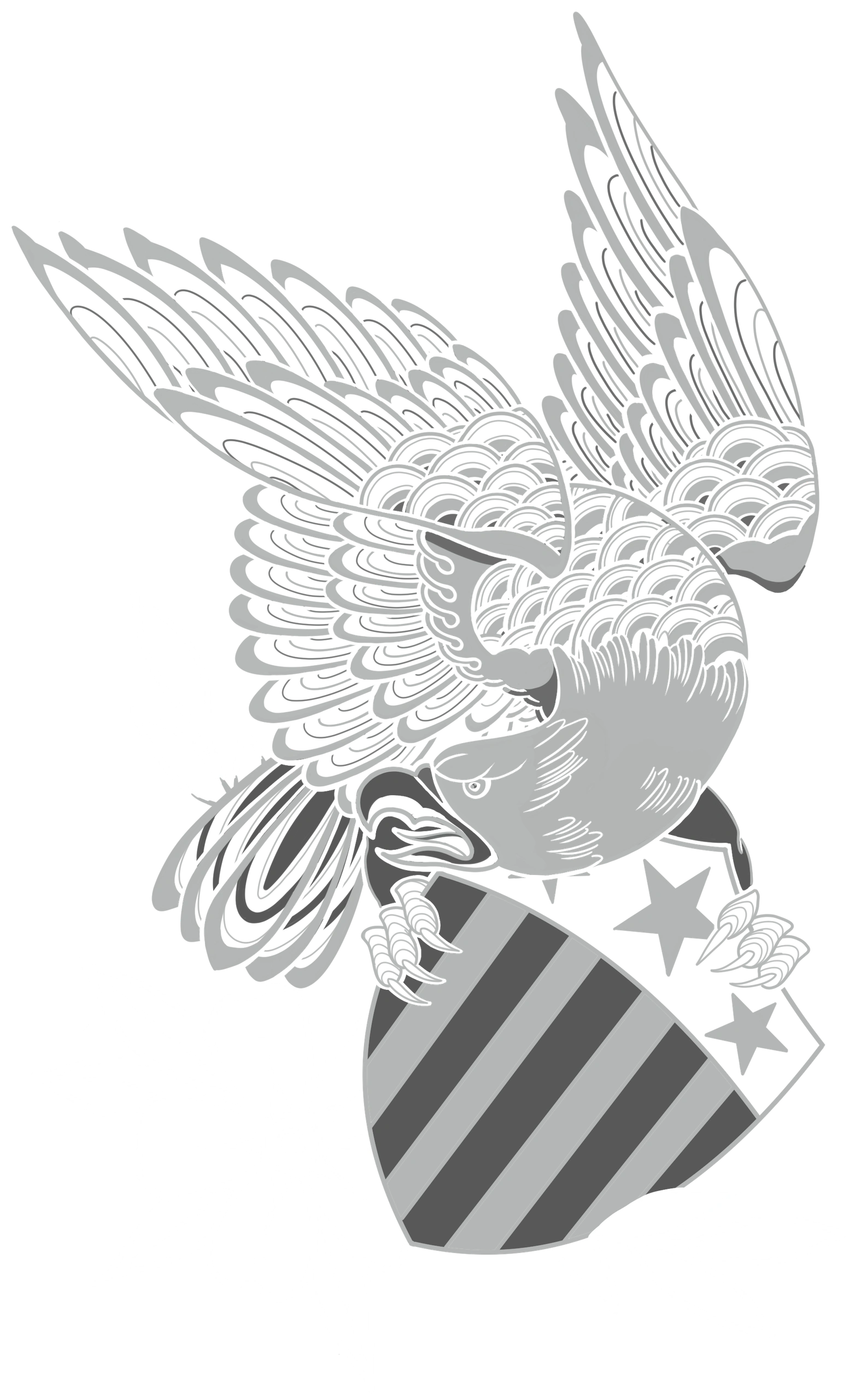 Eagle shirt design — Blue Jacket Tattoo